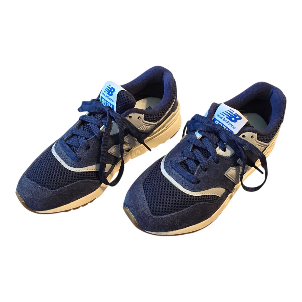 New Balance Sneakers 997H Mens Size 4.5 Medium Blue/White Athletic Casual - Picture 3 of 16